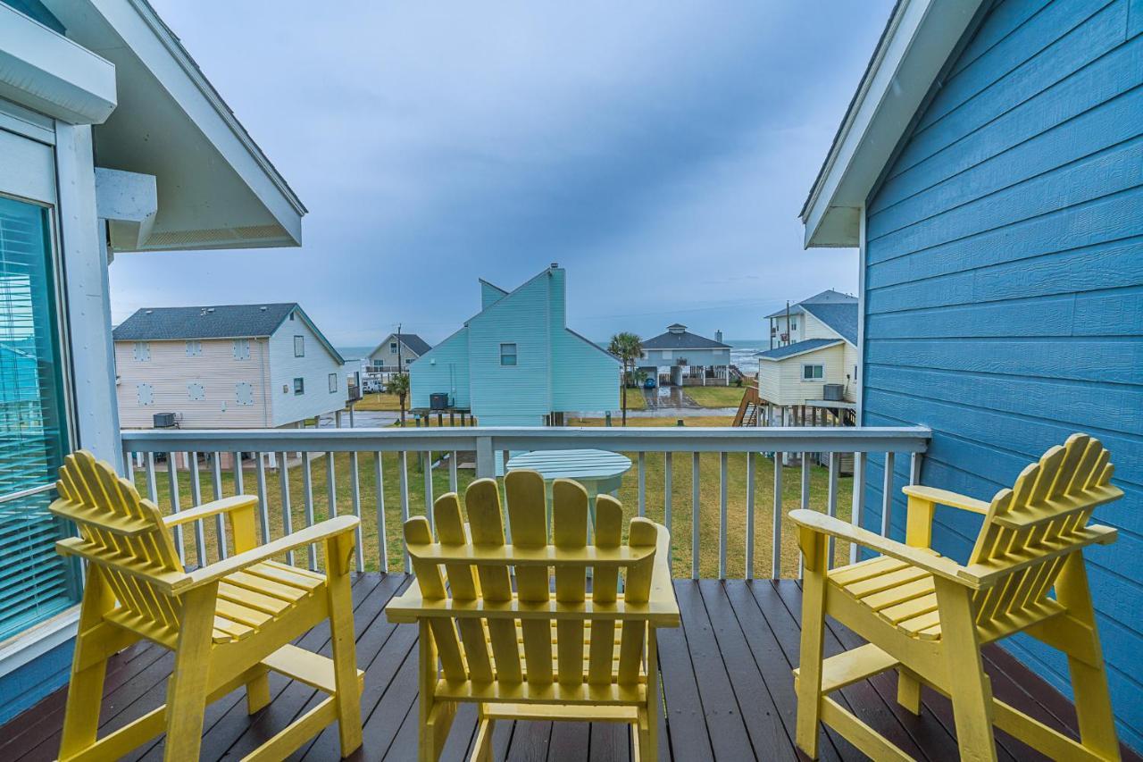 Hot Tub - Ocean Views - Steps To Private Beach - Quiet Location Galveston Exteriér fotografie
