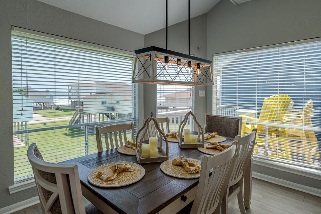 Hot Tub - Ocean Views - Steps To Private Beach - Quiet Location Galveston Exteriér fotografie