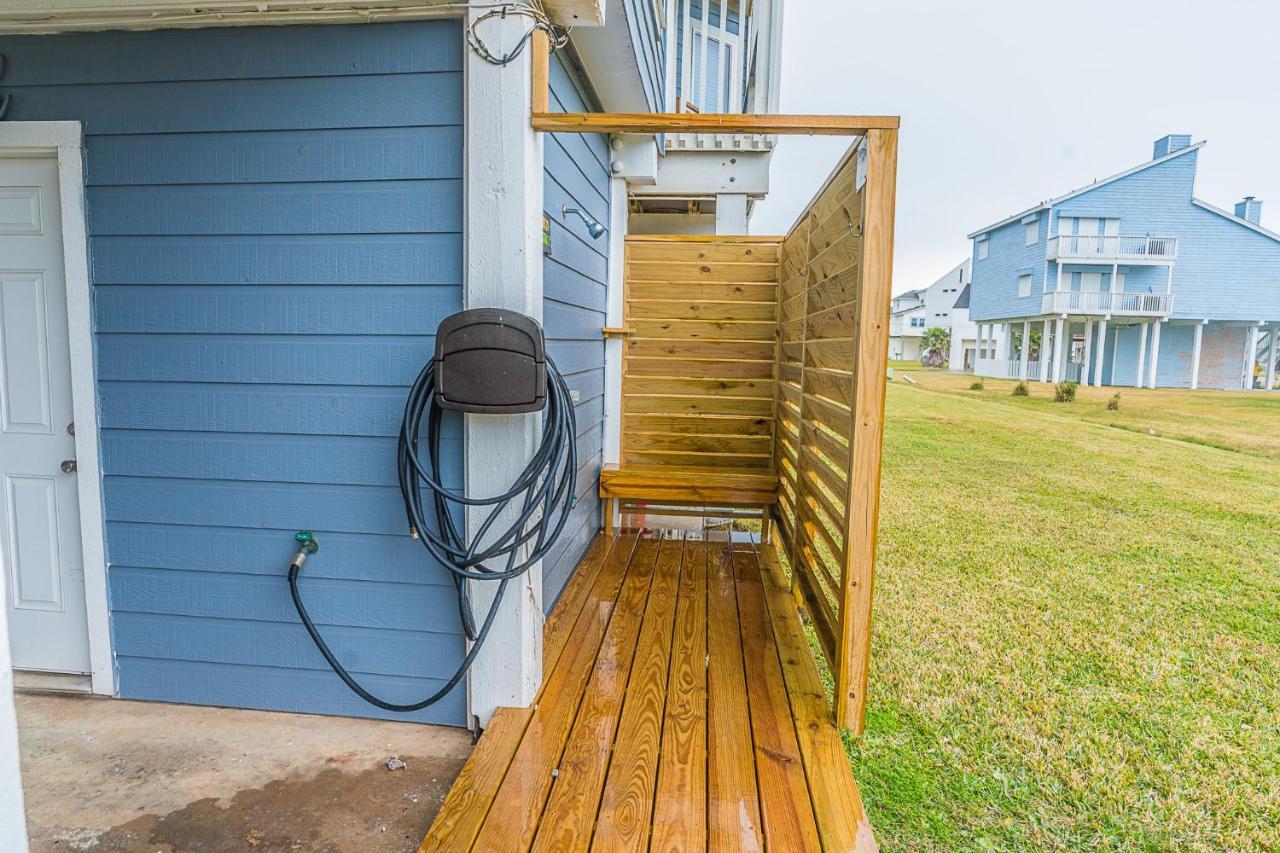 Hot Tub - Ocean Views - Steps To Private Beach - Quiet Location Galveston Exteriér fotografie